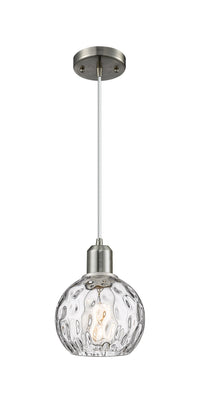 Austere Mini Pendant Matte Black Brass