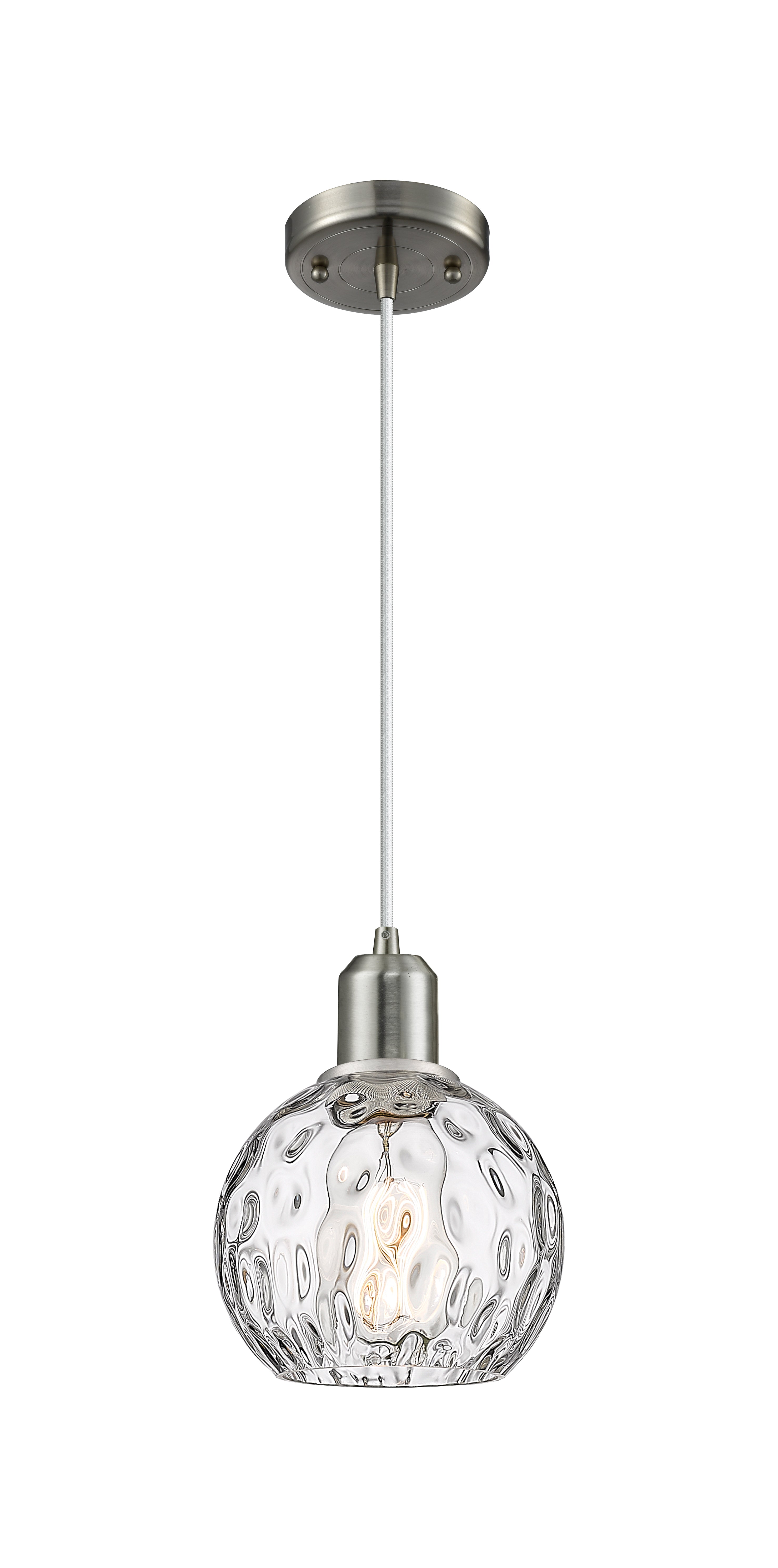 Austere Mini Pendant Matte Black Brass