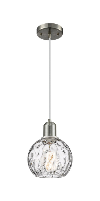 Austere Mini Pendant Matte Black Brass