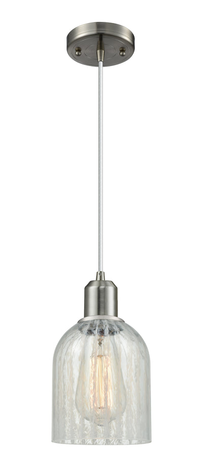 Austere Mini Pendant Matte Black Brass
