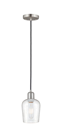 Austere Mini Pendant Matte Black Steel