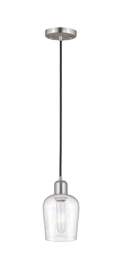Austere Mini Pendant Matte Black Steel