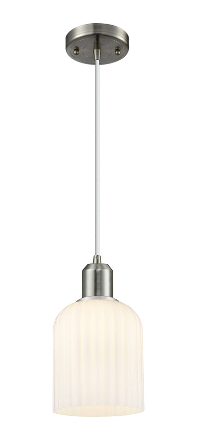 Austere Mini Pendant Matte Black Brass