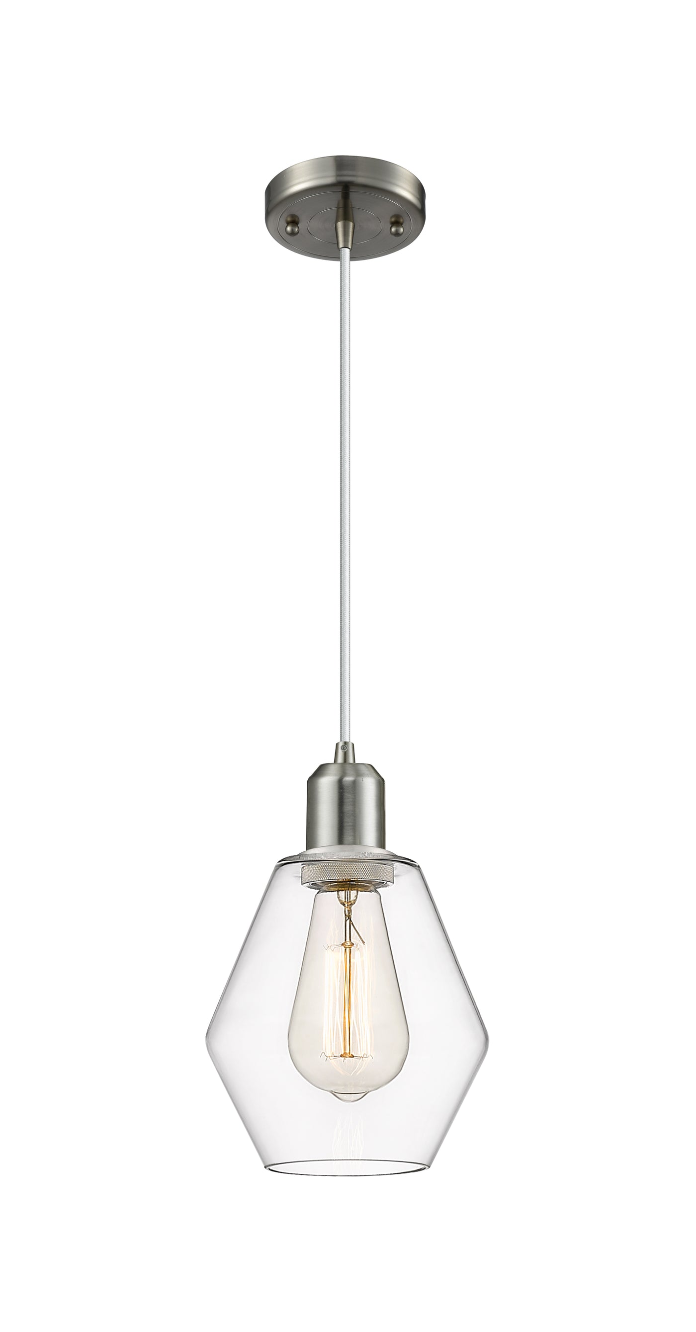 Austere Mini Pendant Matte Black Brass