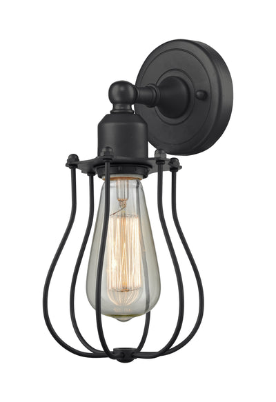 Austere Industrial, Modern Contempo, Restoration-Vintage Muselet Sconce