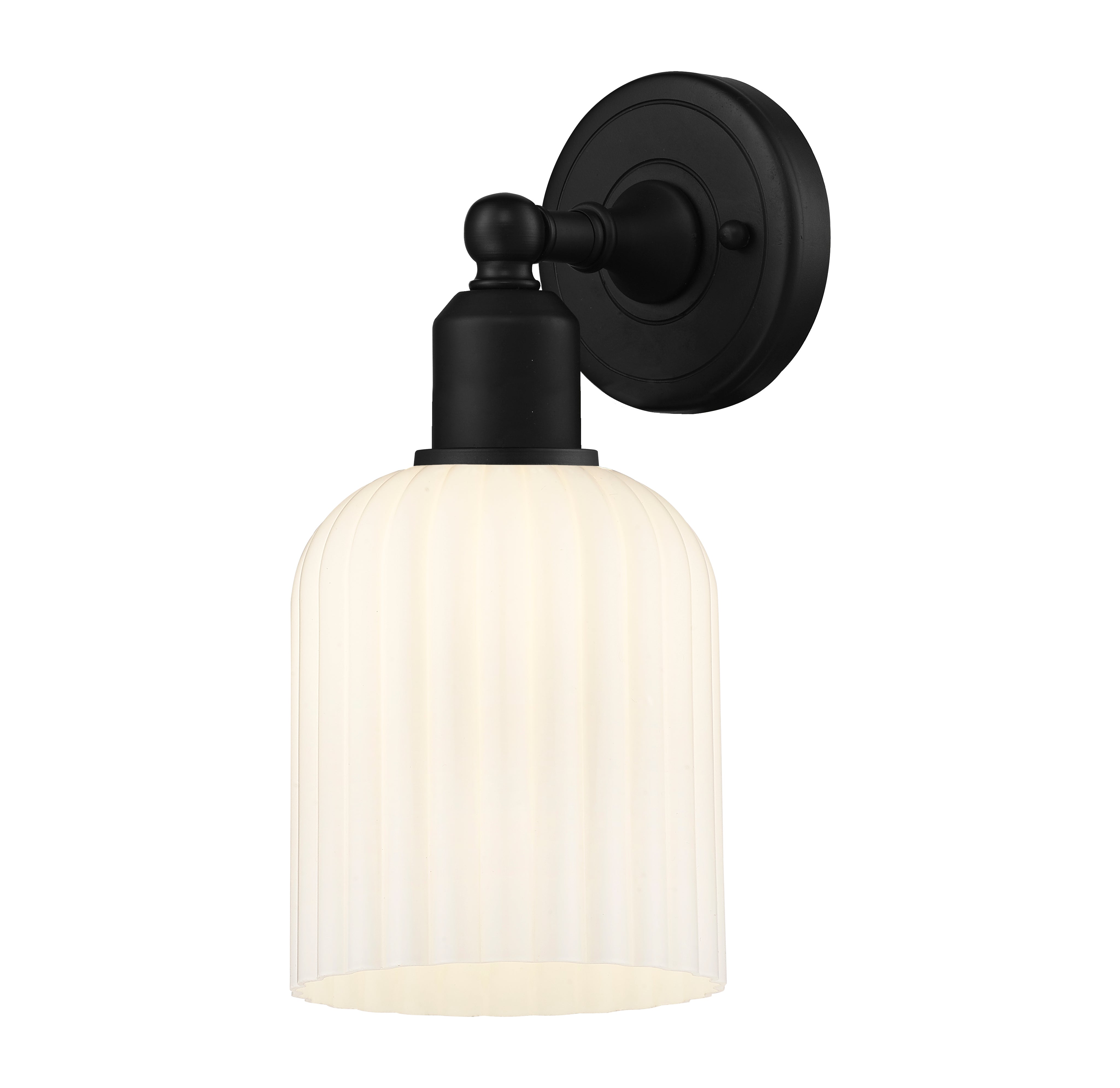 Austere Sconce Cast Brass Steel Finish