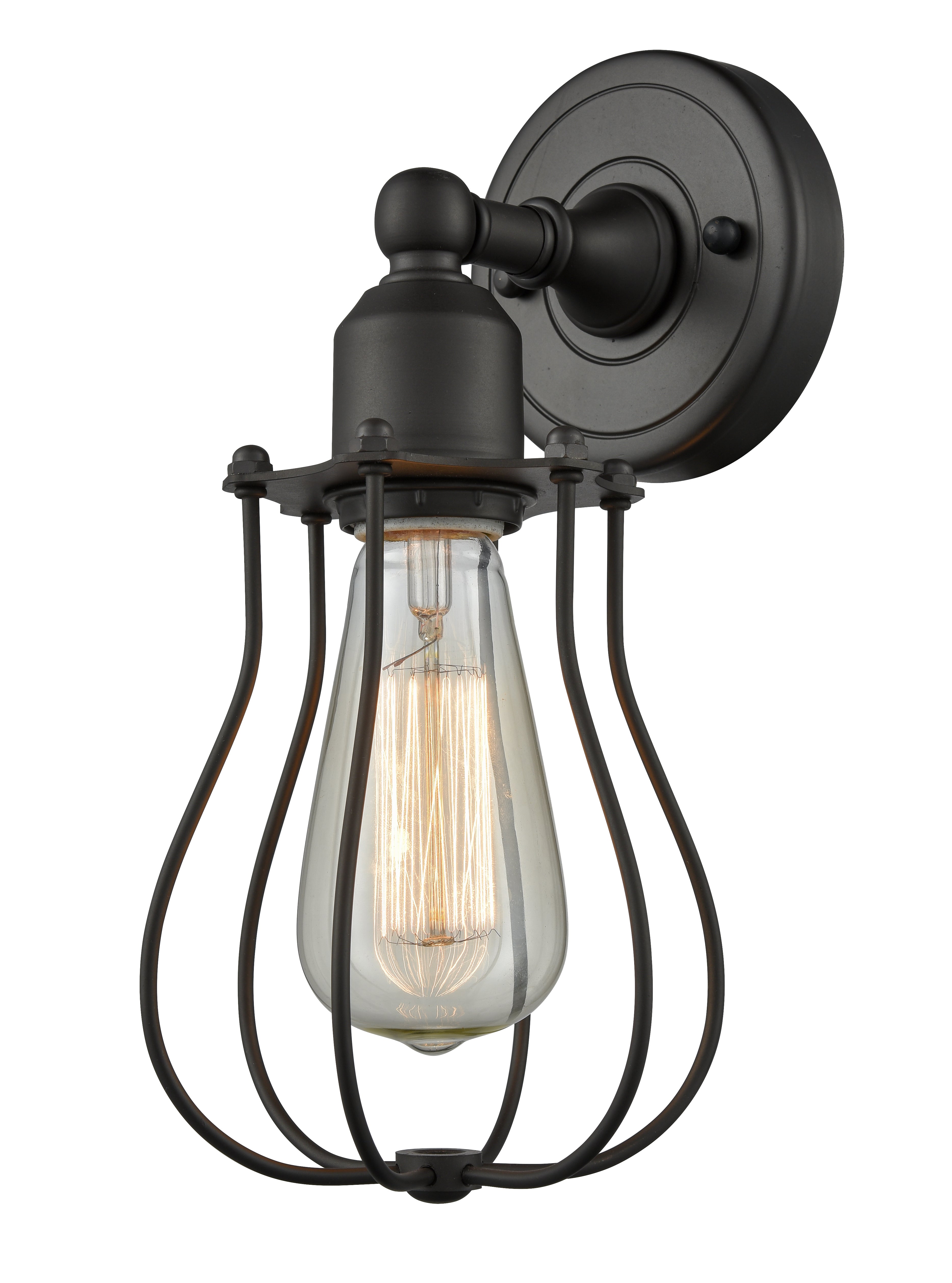 Austere Industrial, Modern Contempo, Restoration-Vintage Muselet Sconce