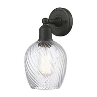 Austere Sconce Adjustable Brass Finish