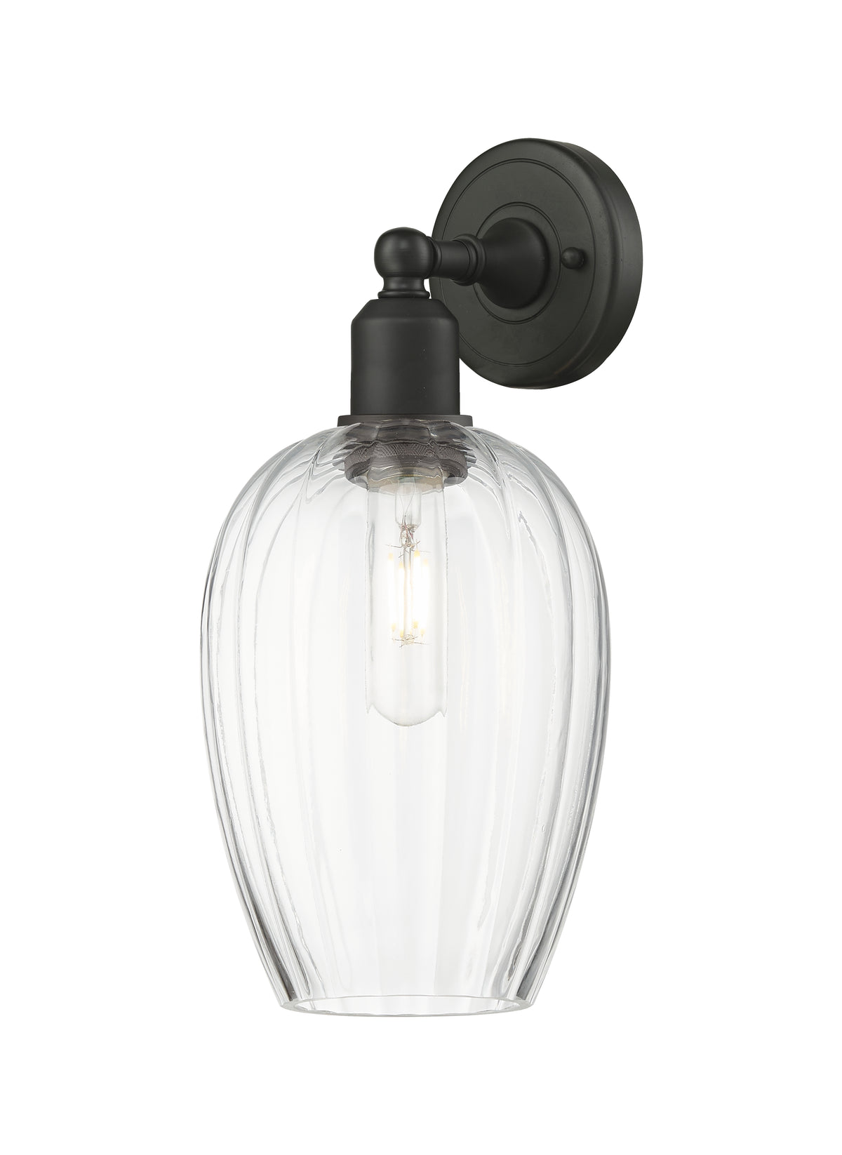 Preston Flute 6-Inch 1-Light Sconce 13.625-Inch High