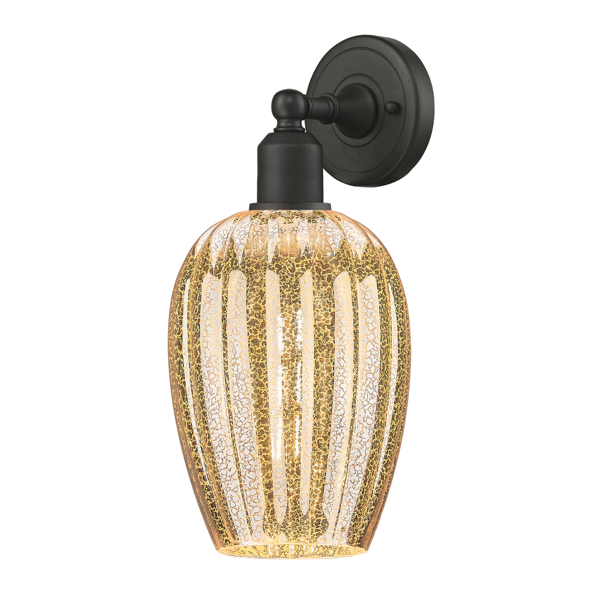 Preston Flute 6-Inch 1-Light Sconce 13.625-Inch High
