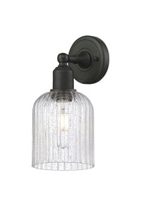 Austere Sconce Cast Brass Steel Finish