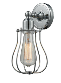Austere Industrial, Modern Contempo, Restoration-Vintage Muselet Sconce