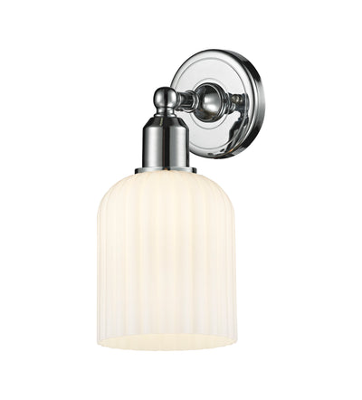 Austere Sconce Cast Brass Steel Finish
