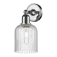 Austere Sconce Cast Brass Steel Finish