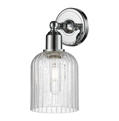 Austere Sconce Cast Brass Steel Finish