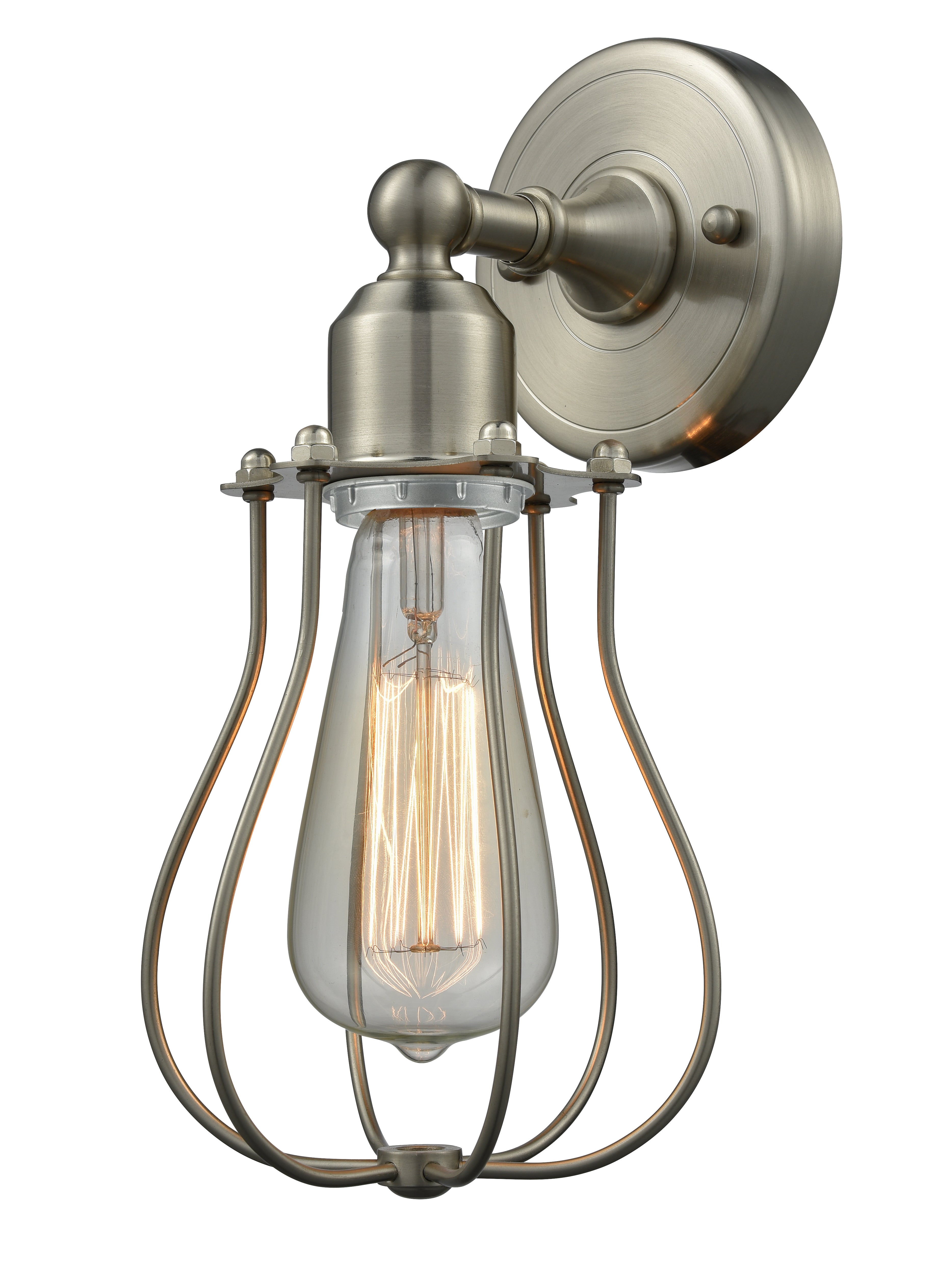 Austere Industrial, Modern Contempo, Restoration-Vintage Muselet Sconce