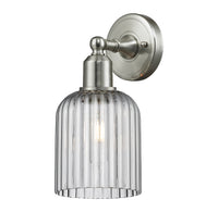 Austere Sconce Cast Brass Steel Finish
