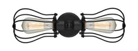 Austere Industrial, Modern Contempo, Restoration-Vintage Muselet Linear Bath Vanity Light