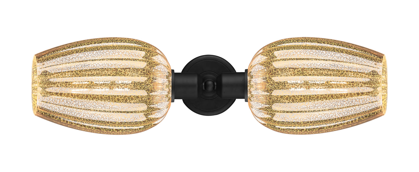 Austere Linear Bath Vanity Light Cast Brass