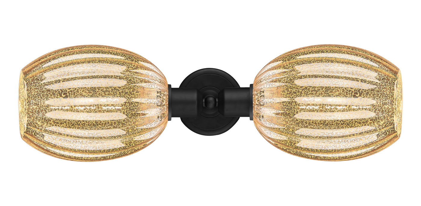 Austere Linear Bath Vanity Light Brass 22.75