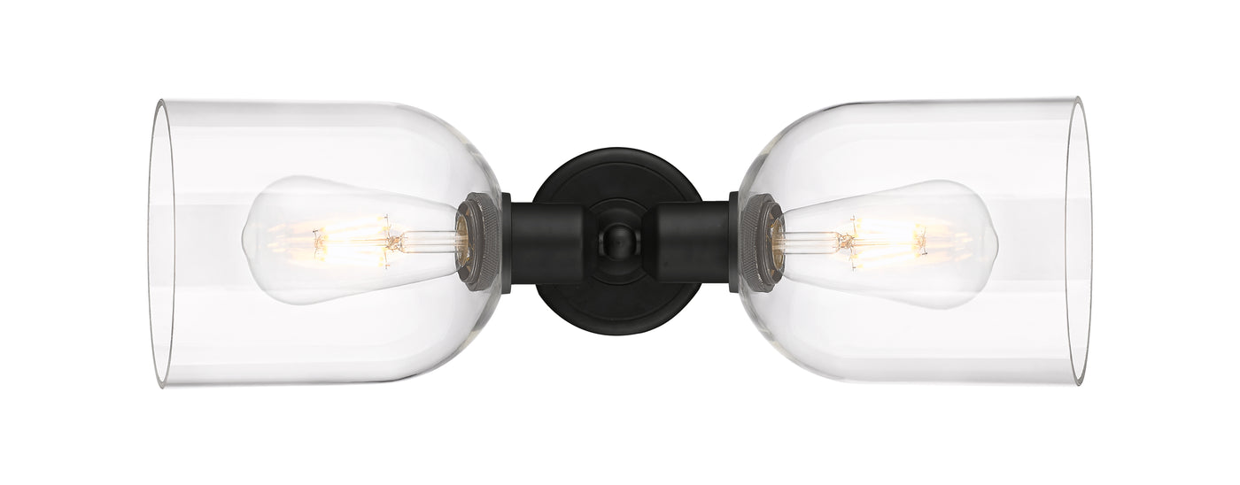Austere Linear Bath Vanity Light Brass Steel