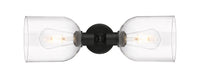 Austere Linear Bath Vanity Light Brass Steel