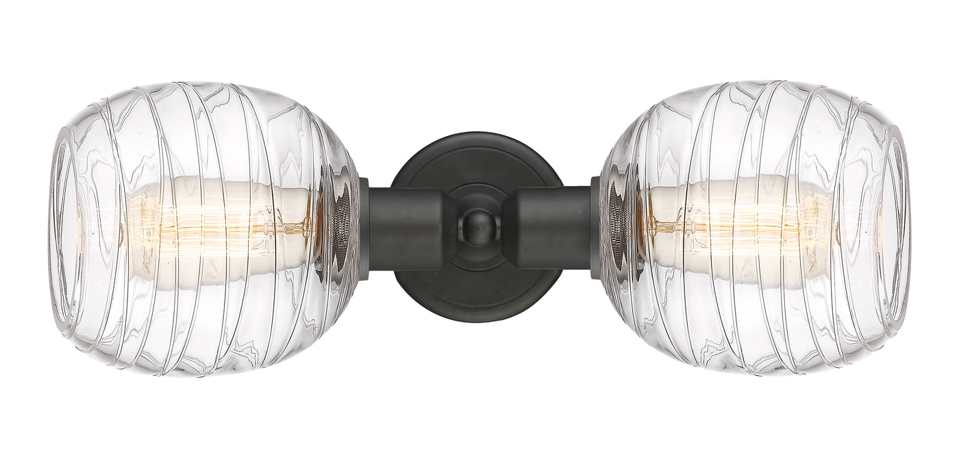 Austere Linear Bath Vanity Light Brass Steel