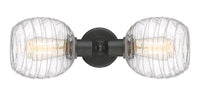 Austere Linear Bath Vanity Light Brass Steel