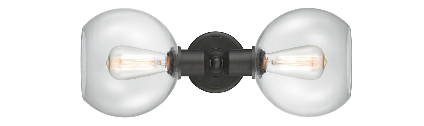 Austere Bath Vanity Light Cast Brass 21 Inch