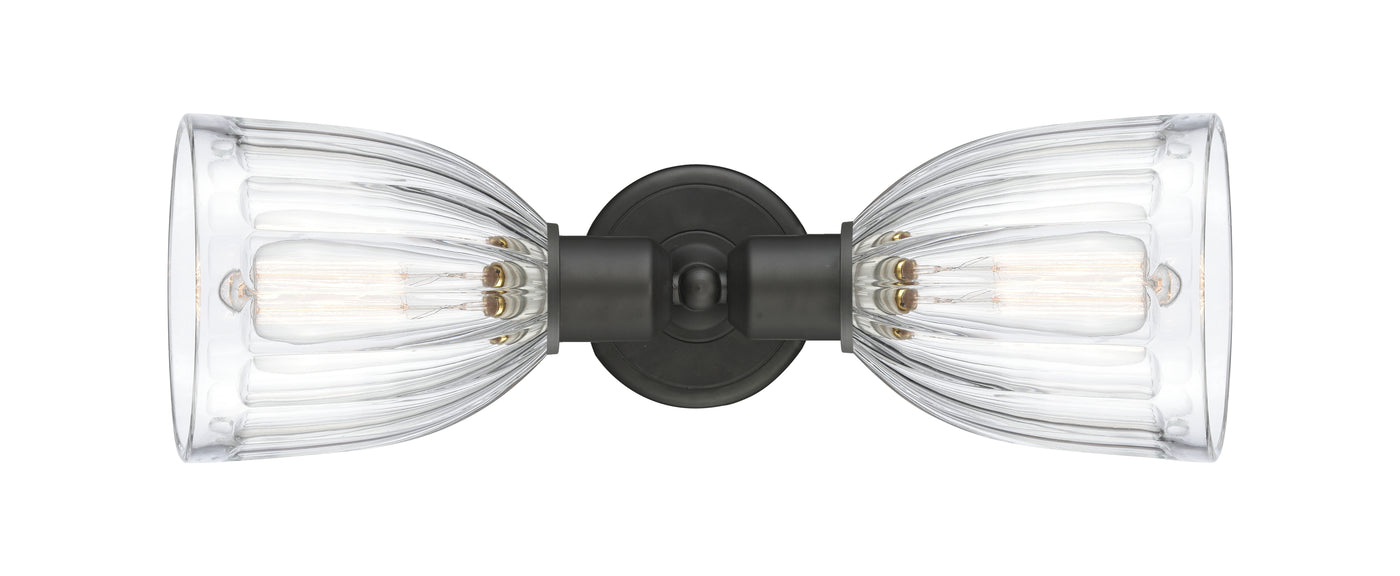 Austere Linear Bath Vanity Light Cast Brass