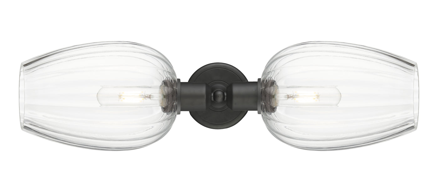 Austere Linear Bath Vanity Light Cast Brass