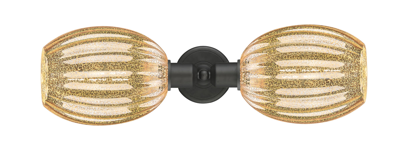 Austere Linear Bath Vanity Light Brass 22.75