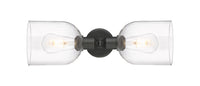 Austere Linear Bath Vanity Light Brass Steel