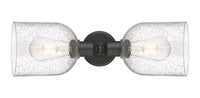 Austere Linear Bath Vanity Light Brass Steel