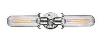 Austere Linear Bath Vanity Light Brass Steel