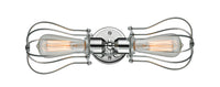 Austere Industrial, Modern Contempo, Restoration-Vintage Muselet Linear Bath Vanity Light