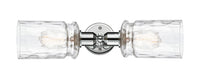 Austere Linear Bath Vanity Light Brass Steel