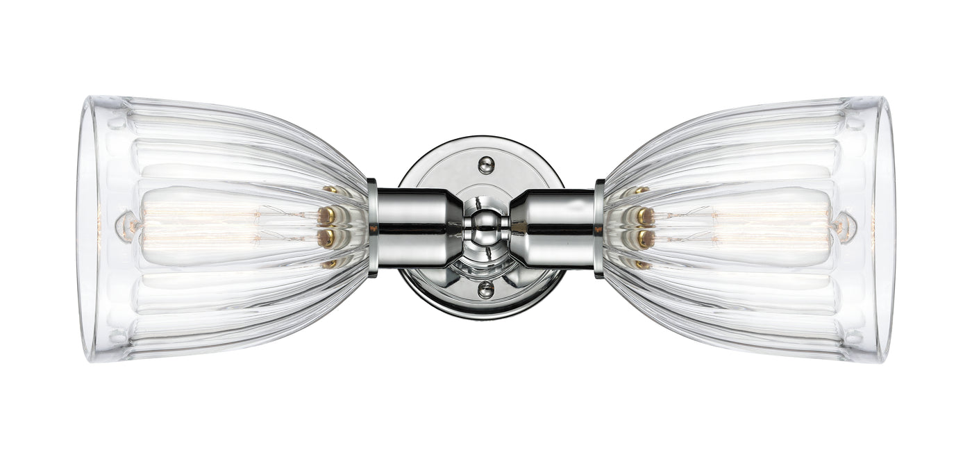 Austere Linear Bath Vanity Light Cast Brass