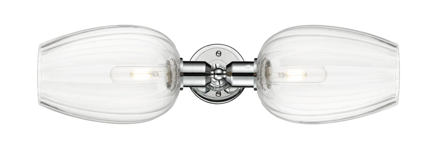 Austere Linear Bath Vanity Light Cast Brass