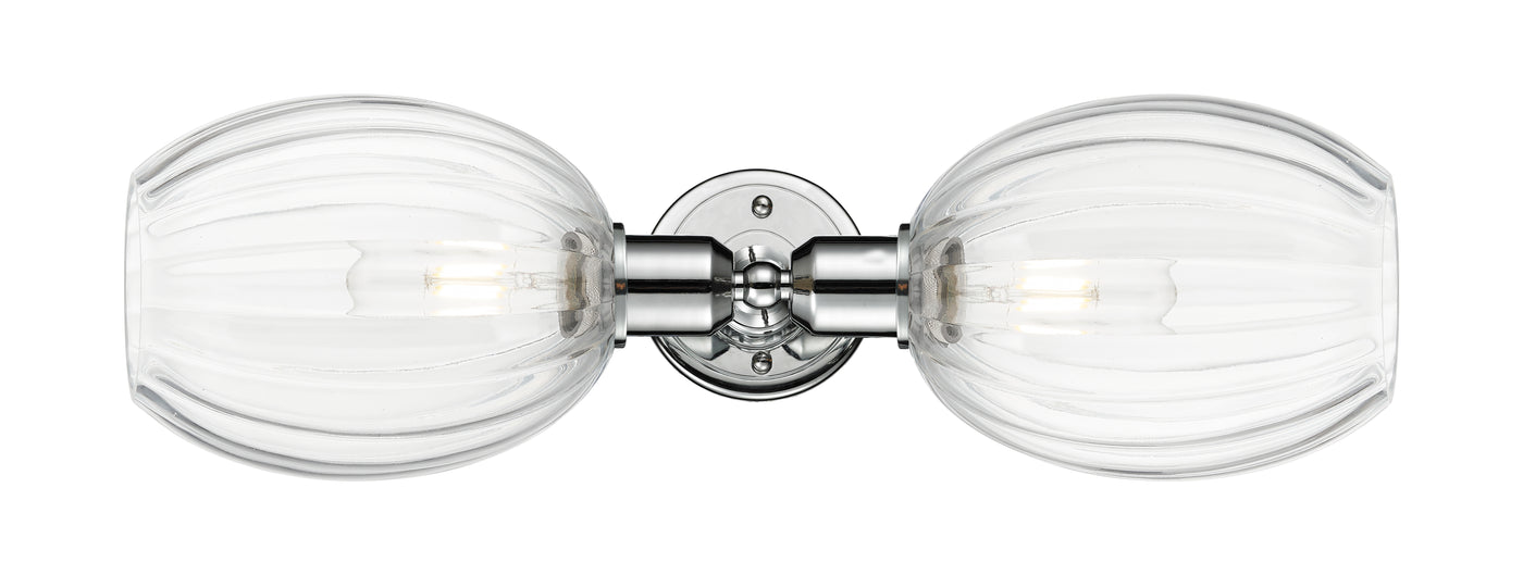 Austere Linear Bath Vanity Light Brass 22.75