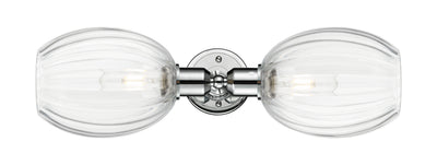 Austere Linear Bath Vanity Light Brass 22.75