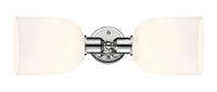 Austere Linear Bath Vanity Light Brass Steel