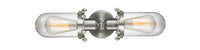 Austere Linear Bath Vanity Brass Finish
