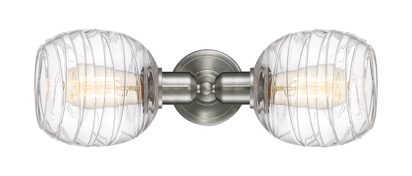 Austere Linear Bath Vanity Light Brass Steel