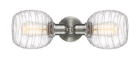 Austere Linear Bath Vanity Light Brass Steel