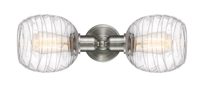 Austere Linear Bath Vanity Light Brass Steel