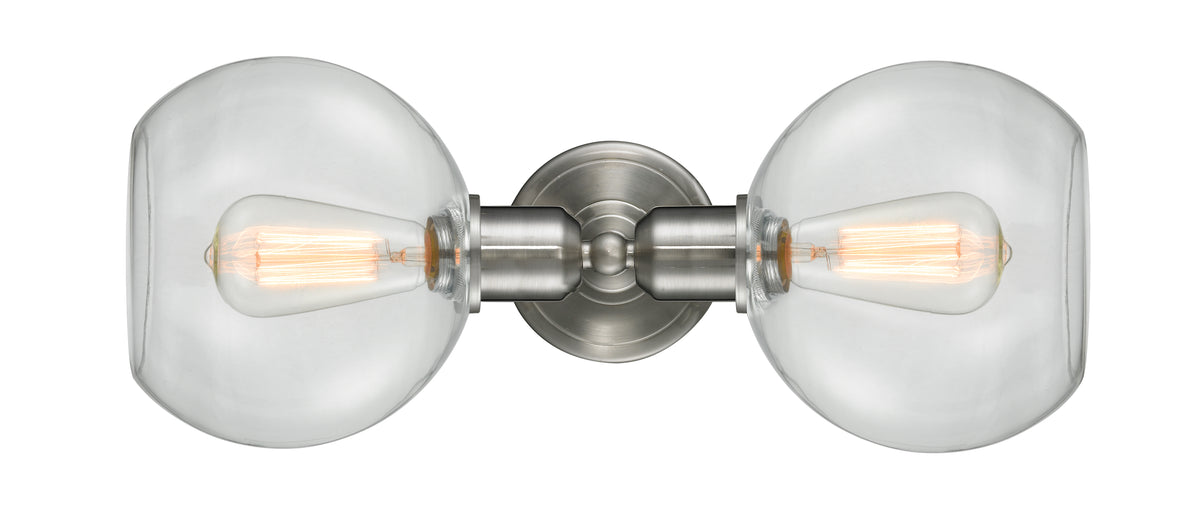 Sphere 21-Inch 2-Light Bath Vanity Light with LED Bulbs