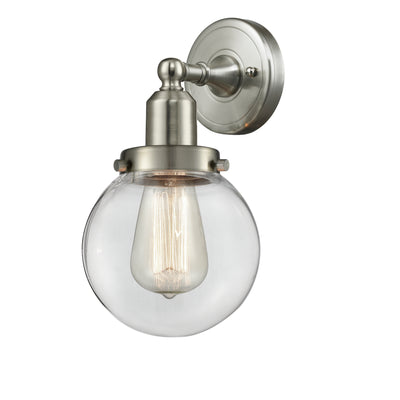 Austere Sconce Cast Brass Steel Glass