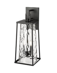 9'' Dutton Powder Coated Black 2 Light Wall Sconce