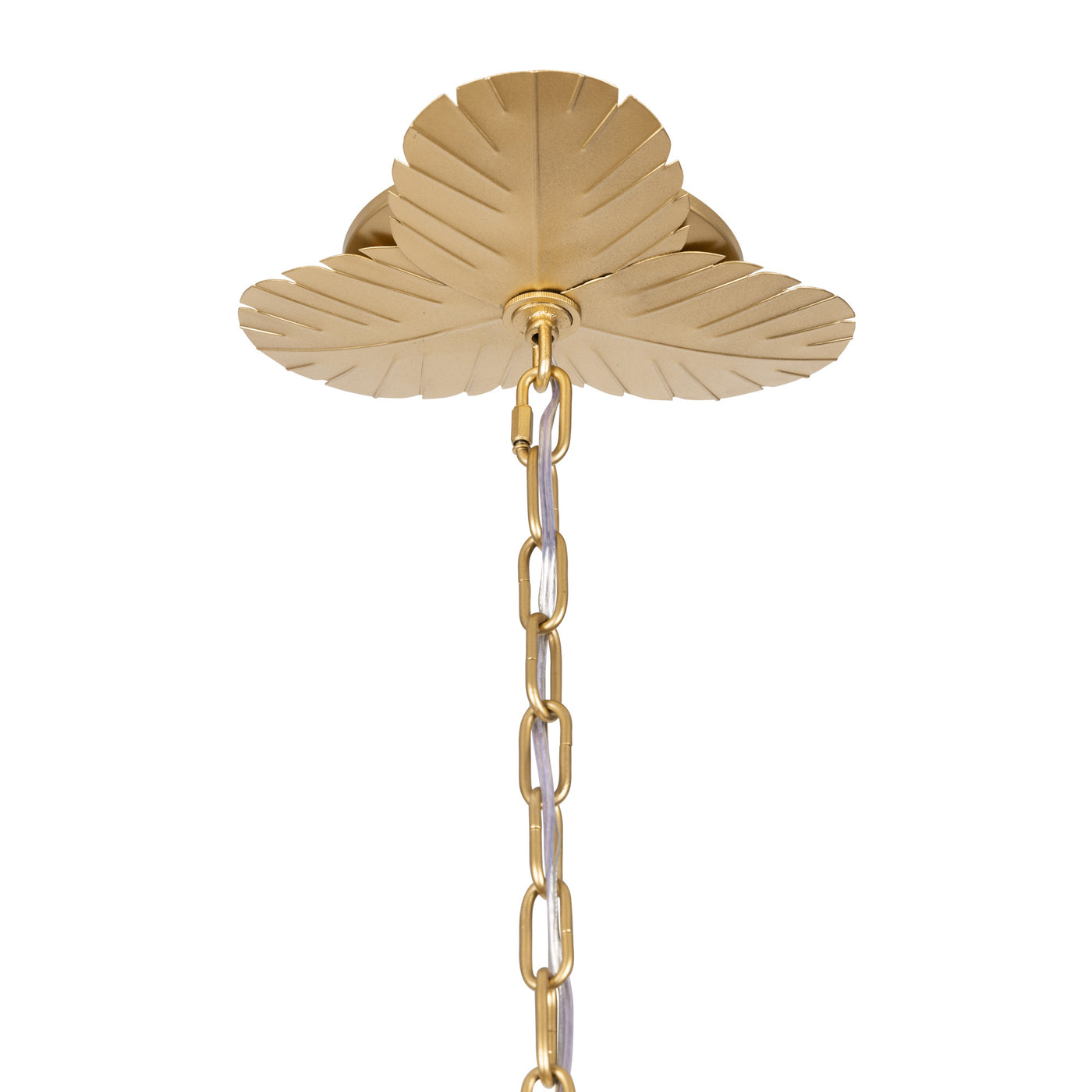 Banana Leaf 6 Light Chandelier